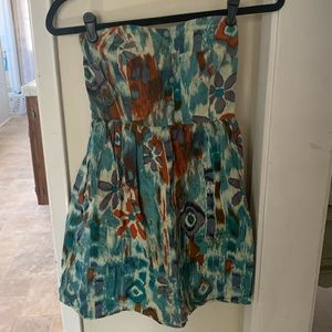 Strapless Sweetheart Summer Sun Dress